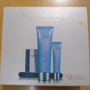 PREMIER BEAUTIFYING NAIL KIT-Buffing Block+Cuticle Oil+Hand&Body Cream+Nail File